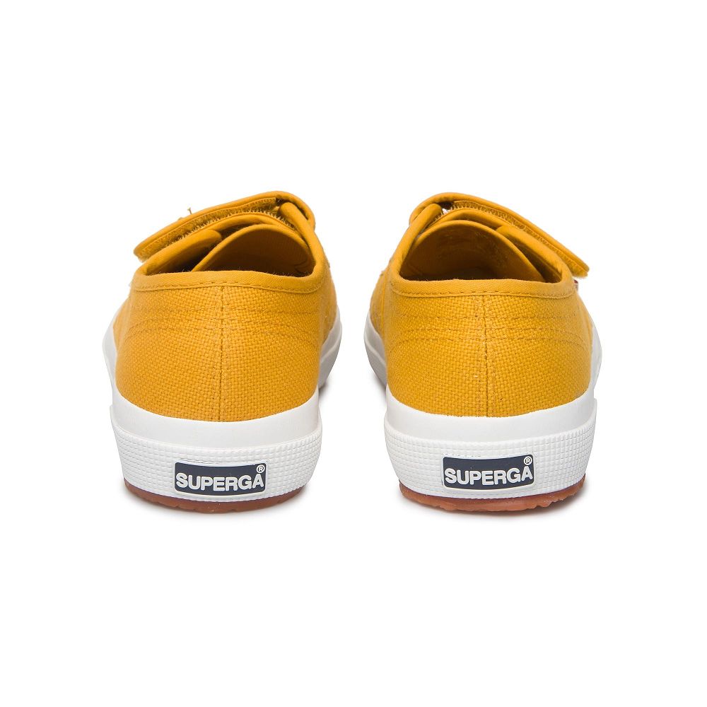 Superga 2750 Cot3strapu Yellow Sneakers - Women's Sneakers USA | US5348016